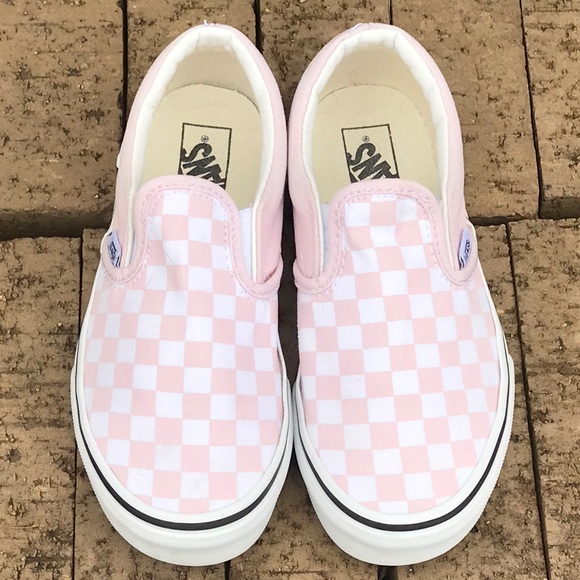 Vans Shoes - Vans Checkered Print Square Pattern Shoes Size 5